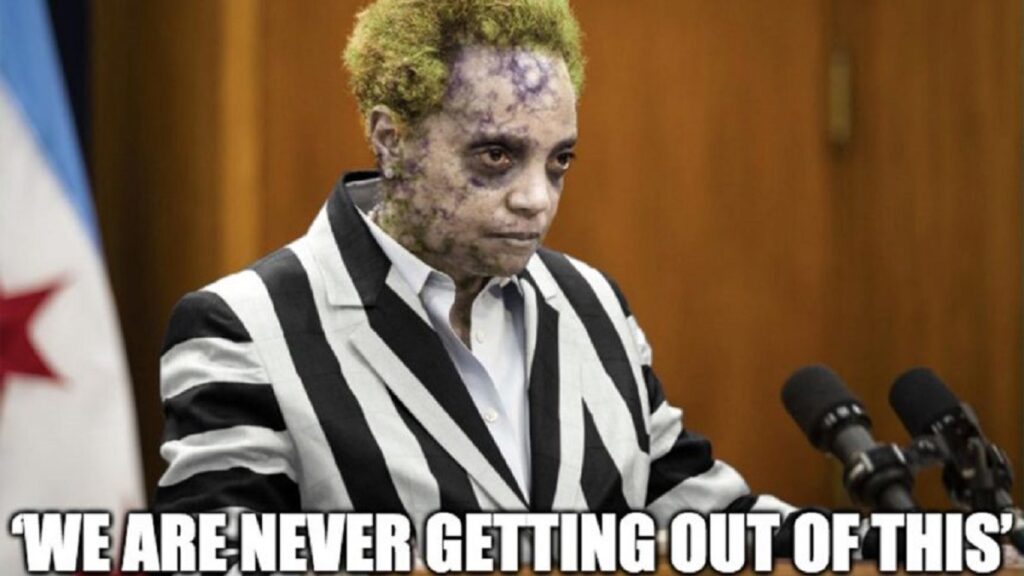 Lori Lightfoot Memes Beetlejuice, Looks Like Beetlejuice, Comparison ...