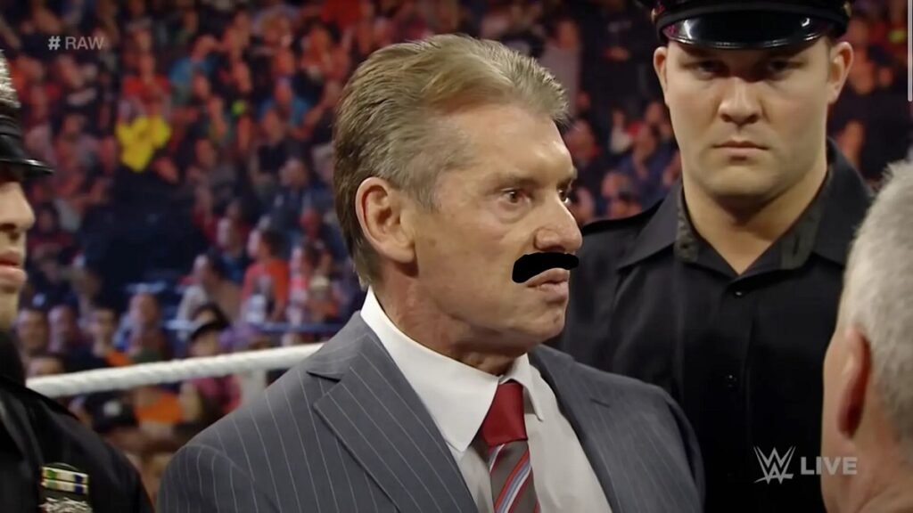 Vince Mcmahon Mustache Everything About Vince Mcmahons New Look