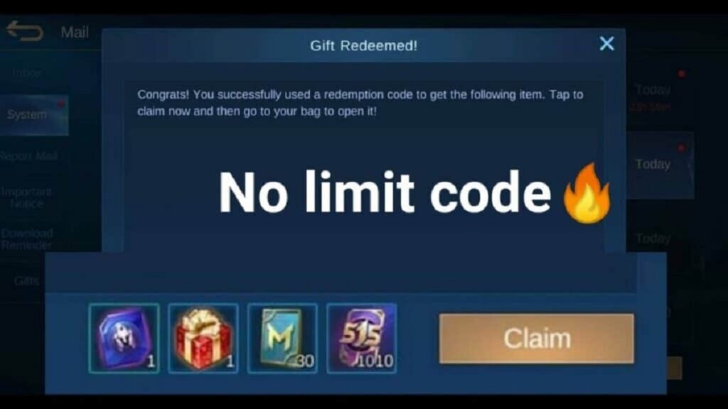 mlbb new redemption code 2023