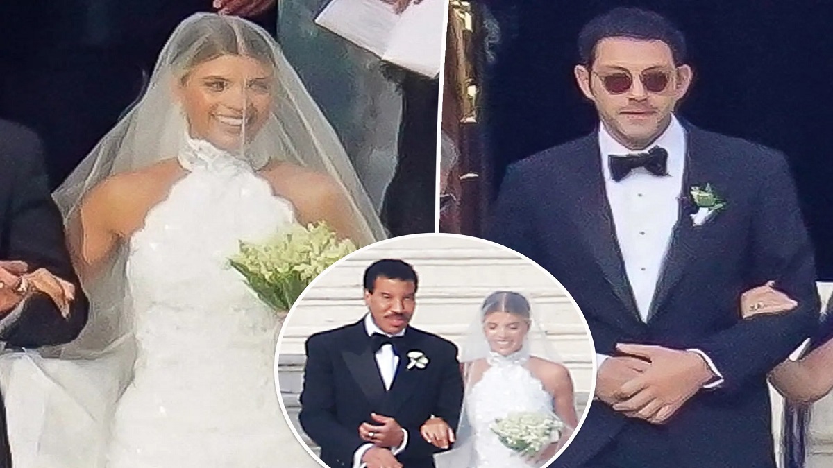 PHOTOS Sofia Richie Wedding Dress Photos and Images Surfaced Online