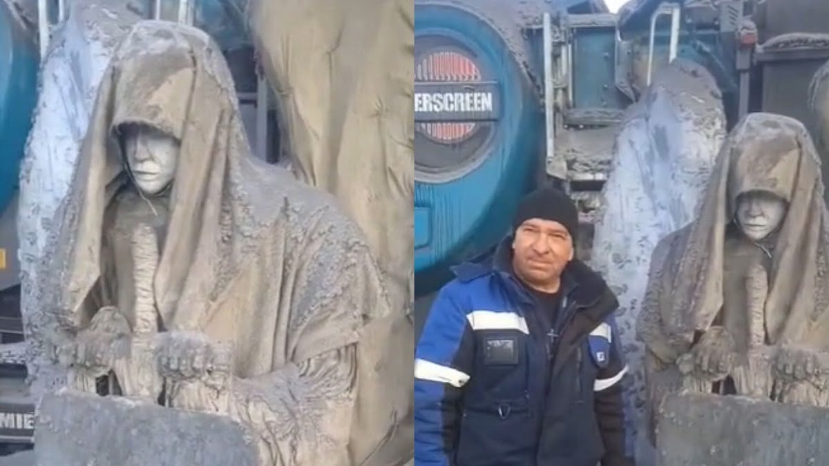 The Fallen Angel Statue Was Russian The Fallen Angel Found? Viral