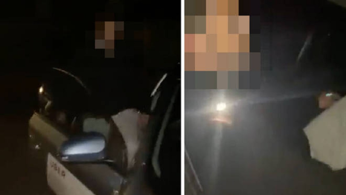 Watch Uber Driver Arrested Video Shows Trousers Down With Young Woman In Car 3970