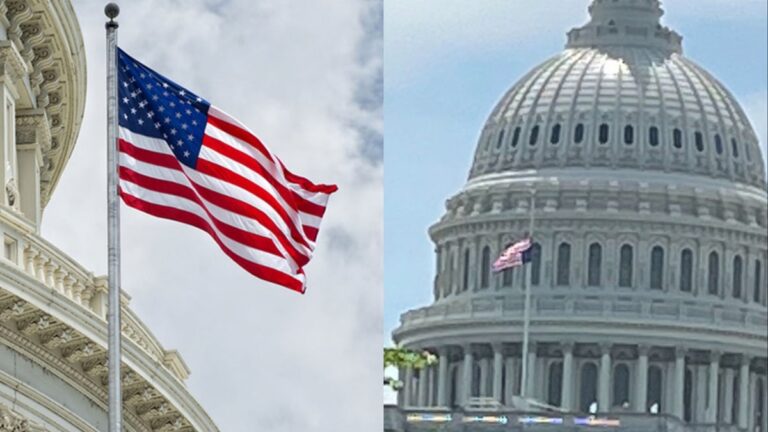 Why was American Flag Upside Down? Meaning explained as viral picture ...