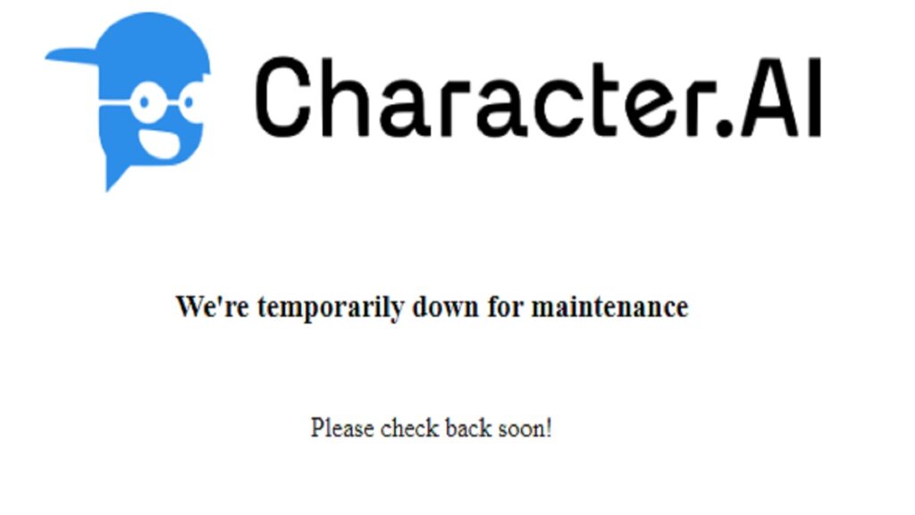 character-ai-maintenance-down-or-not-working