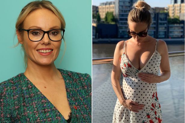 Is Michelle Dewberry expecting a baby?