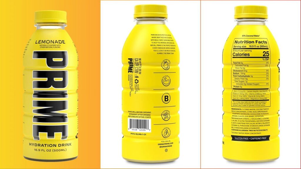 PRIME Lemonade Flavor Where to buy, release date, price, near me