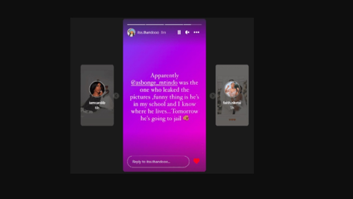 WATCH Thando Trending Twitter picture and video sparks outrage online