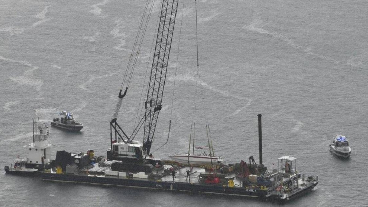 Today's accident at the Miami seaport