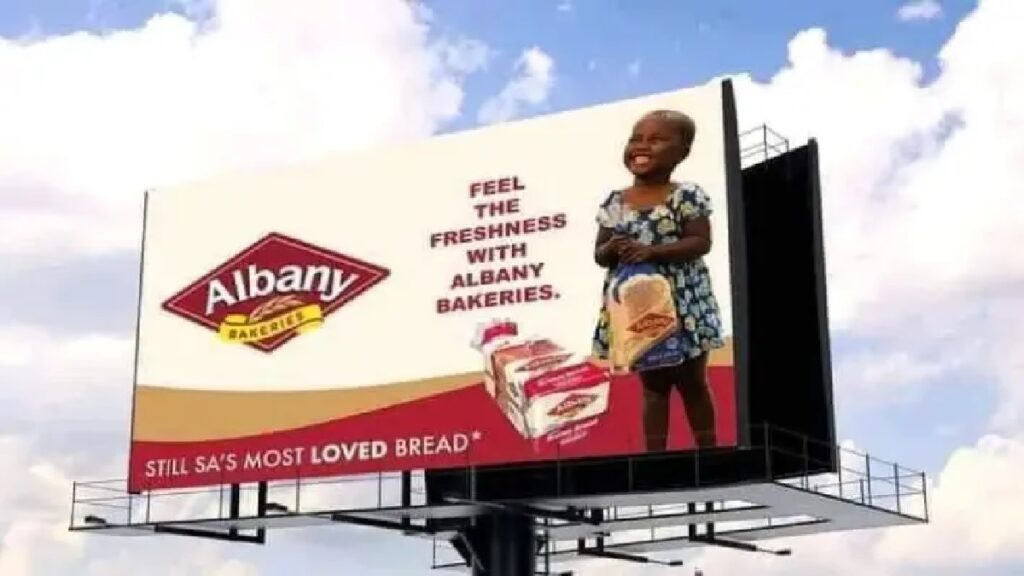 Albany Bread Girl Billboard, Photographer Lungisa Mjaji Niece Lethukukhanya Mjaji Famous