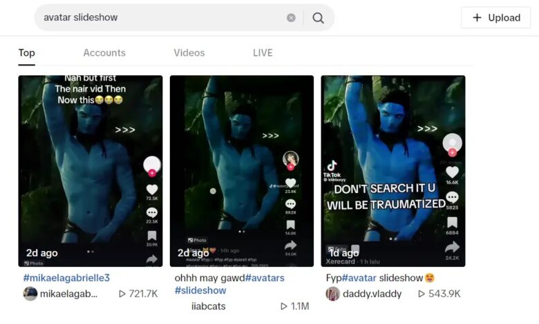 TikTok: Is Avatar Slideshow NSFW? viral video surfaced on social media