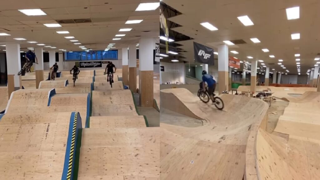 New Indoor Bike Park Opens In Vancouver Mall BC's Biggest Indoor Bike Park