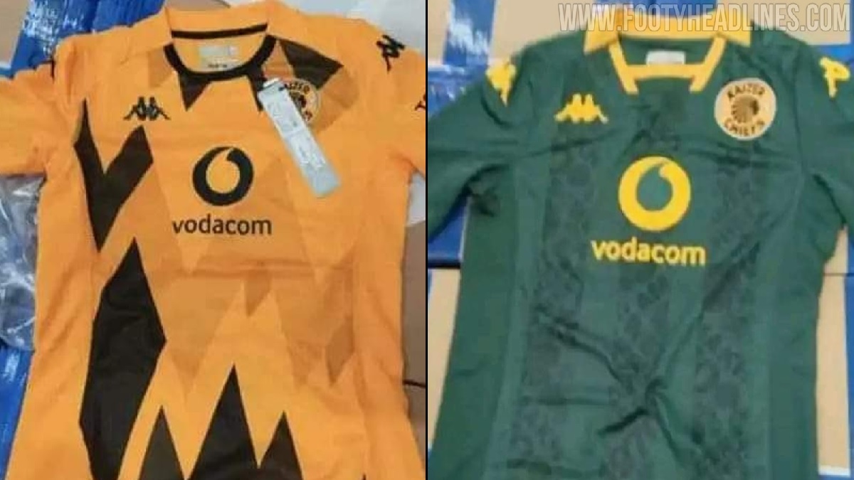 PHOTOS: Kaizer Chiefs New Kit made by kappa leaked jerseys for all 16 clubs