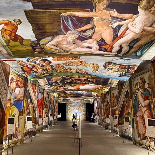 Room of the Sistine Chapel by Michelangelo