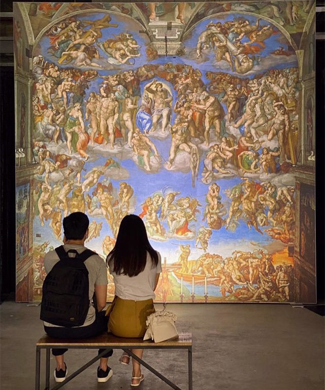 Room of the Sistine Chapel by Michelangelo