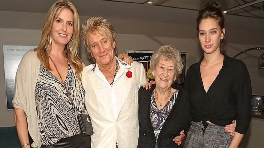 Who Is Rod Stewart's, Sister Mary? 94-year-old sister Mary on stage in ...