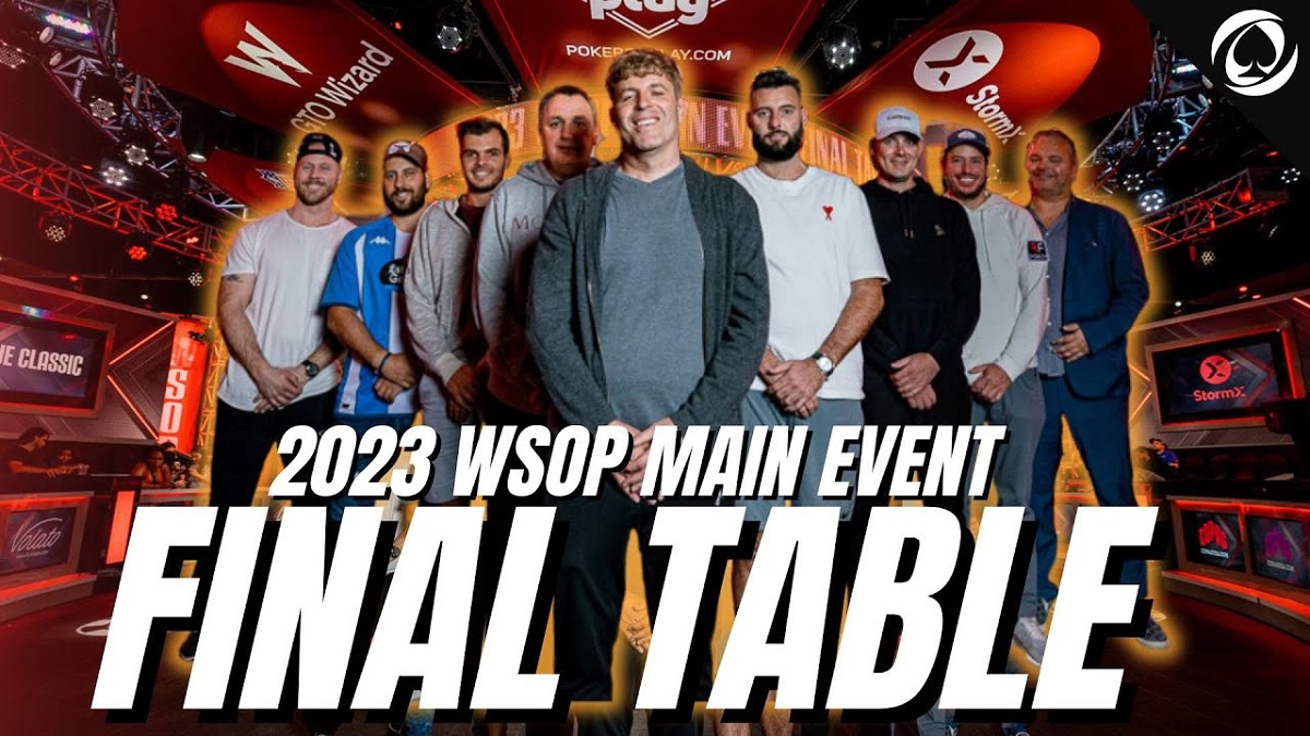Wsop Main Event Final Table How And Where To Watch?