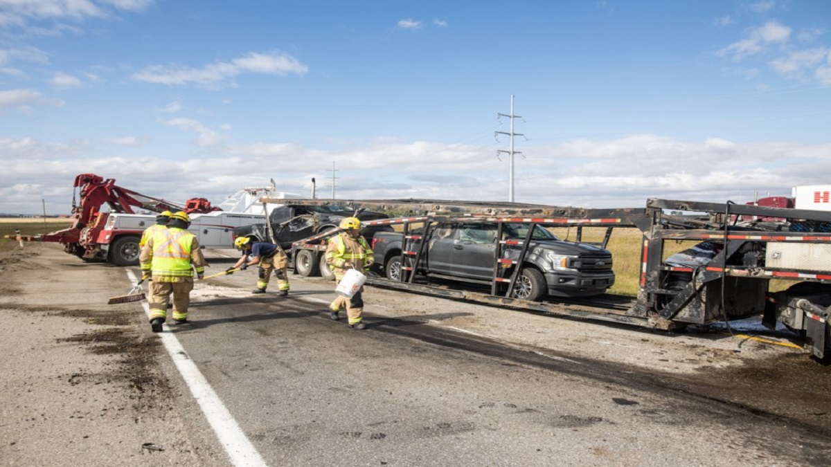 High River Accident