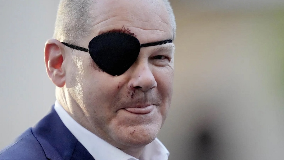 What happened to Olaf Scholz Eye? Patch, Injury, Accident and Nose Scar