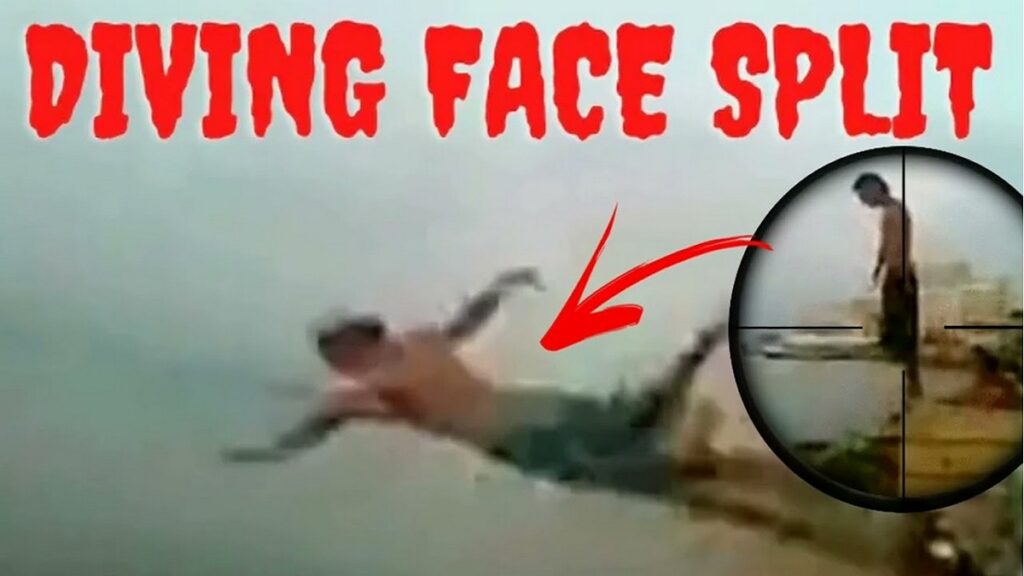 Watch Face Split Diving Accident Video, What Happened In The Video?