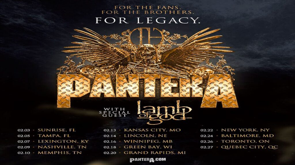 Pantera Extend Tour Dates 2024 Ticket Presale Code & OnSale Info