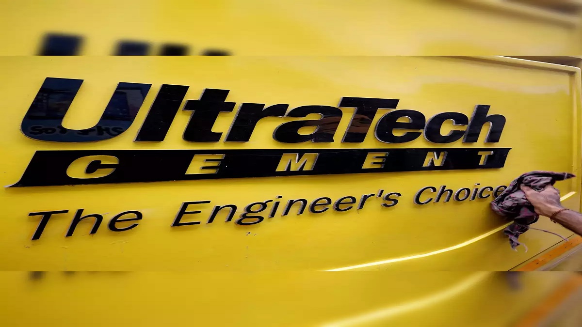 Growth in UltraTech Cement's share price